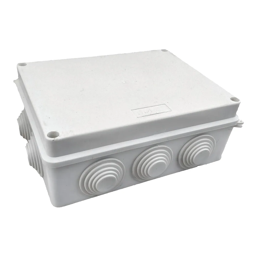 Коробка розподільча 200х155х80 IP65 PP RAL9016 TECHNO SYSTEM TNSy5000757