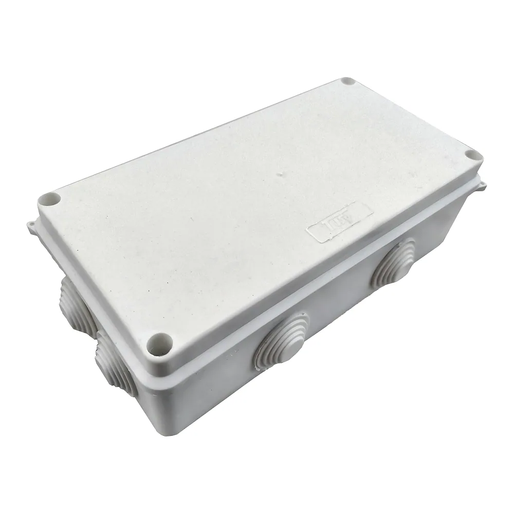 Коробка розподільча 200х100х70 IP65 PP RAL9016 TECHNO SYSTEM TNSy5000756