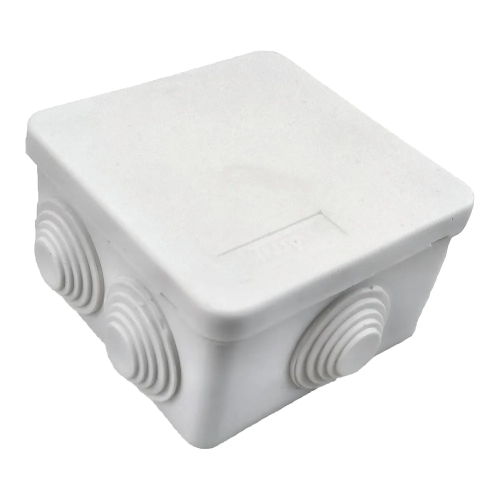 Коробка розподільча 85х85х50 IP55 PP RAL9016 TECHNO SYSTEM TNSy5000752