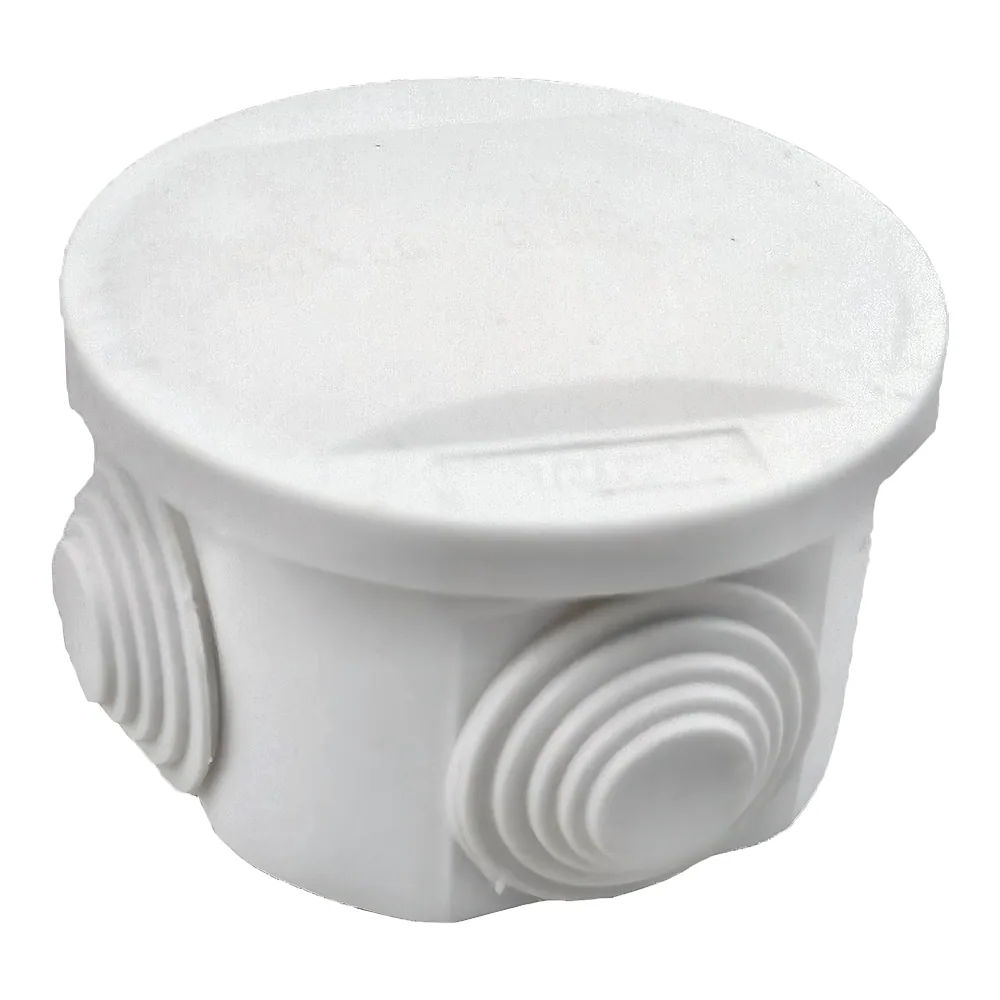 Коробка розподільча 50х50 IP55 PP RAL9016 TECHNO SYSTEM TNSy5000750