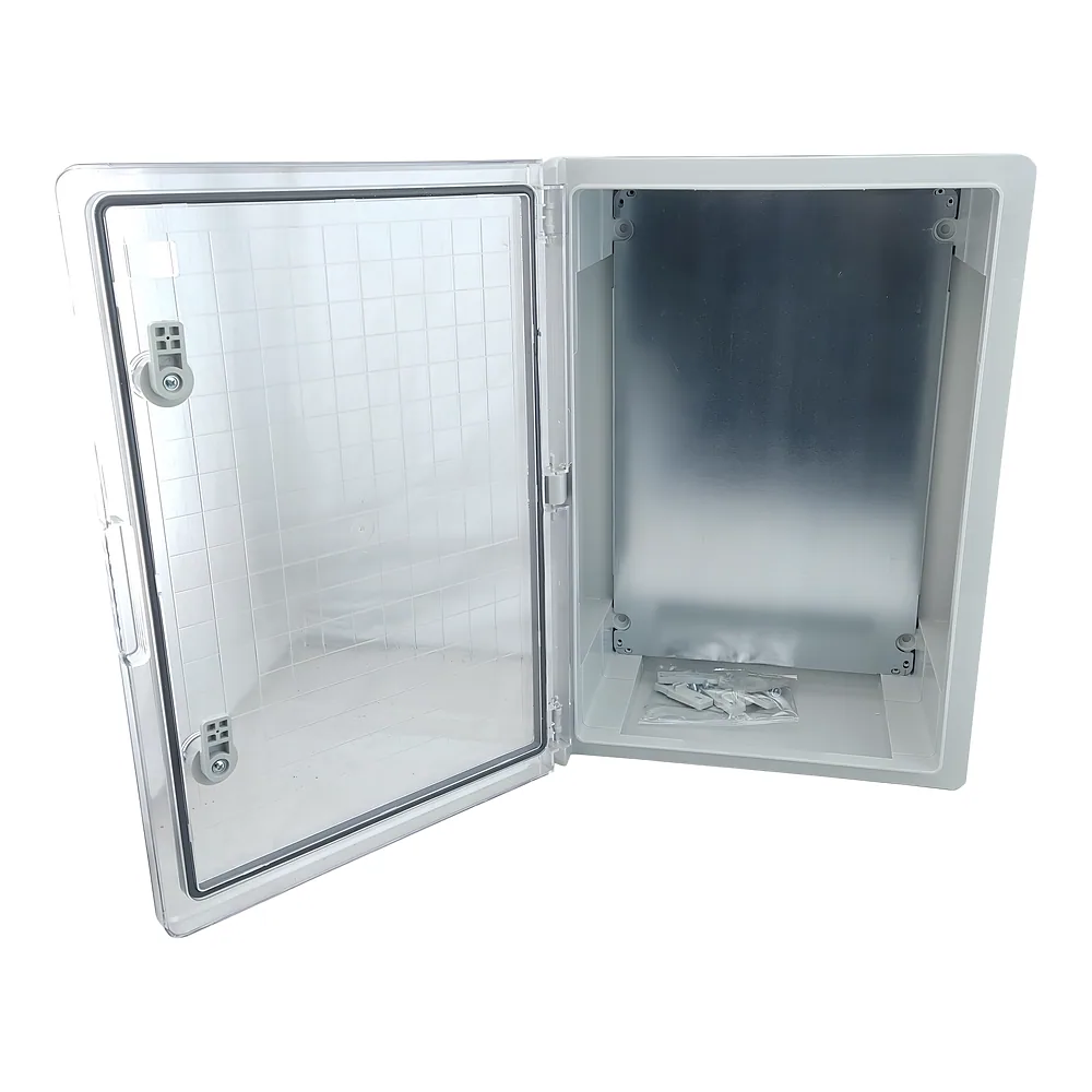 Щит з монтажною панеллю ЩМПп-500х350х190 мм пр. дв. ABS IP65 TECHNO SYSTEM TNSy5504610