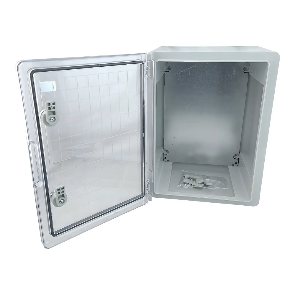 Щит з монтажною панеллю ЩМПп-400х300х220 мм пр. дв. ABS IP65 TECHNO SYSTEM TNSy5504609