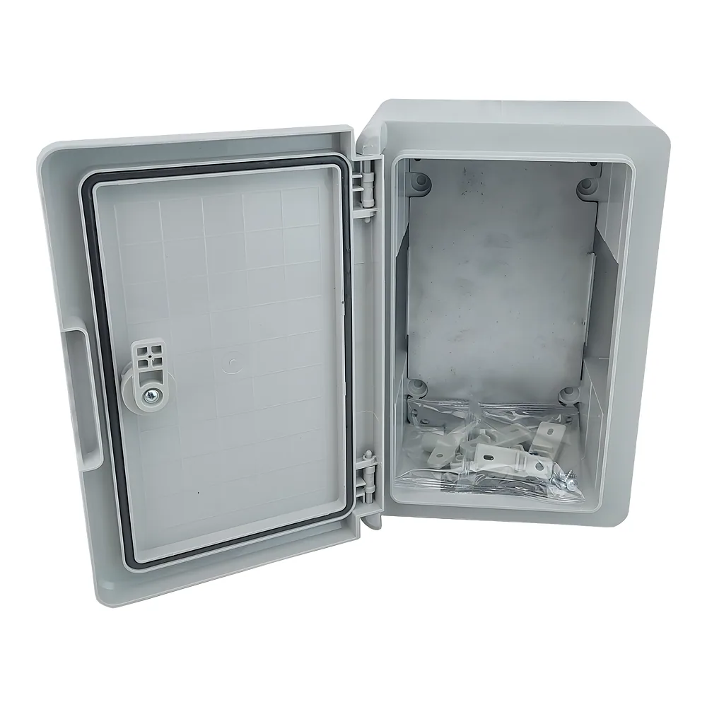 Щит з монтажною панеллю ЩМПп-300х200х130 мм ABS IP65 TECHNO SYSTEM TNSy5504595