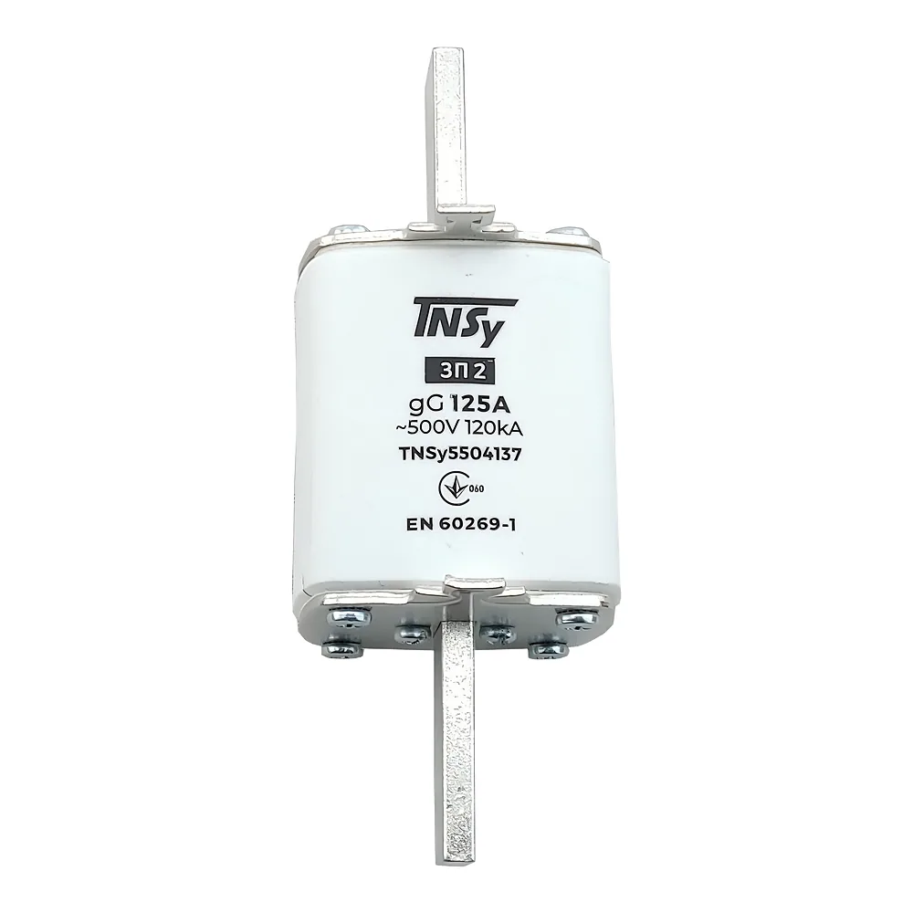 Запобіжник ЗП2 габарит 2 125 А TECHNO SYSTEM TNSy5504137
