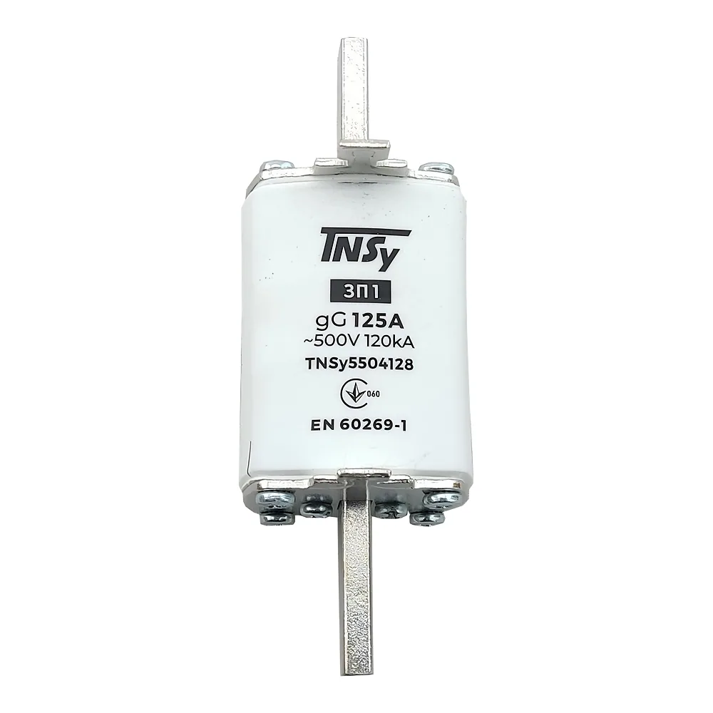 Запобіжник ЗП1 габарит 1 125 А TECHNO SYSTEM TNSy5504128