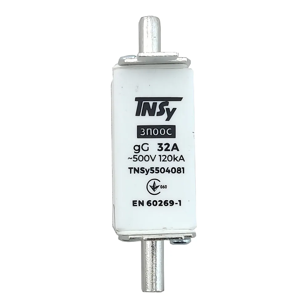 Запобіжник ЗП00C габарит 00С 32 А TECHNO SYSTEM TNSy5504081