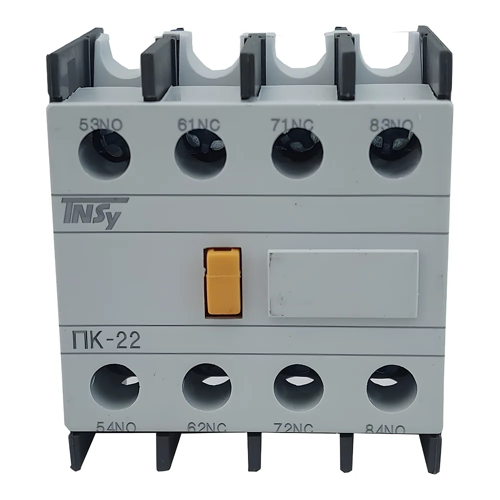 Допоміжний контакт ПК22 додатковий контакт 2NO+2NC TECHNO SYSTEM TNSy5504014