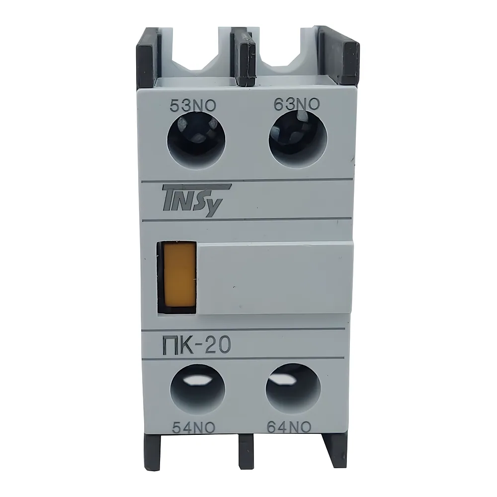 Допоміжний контакт ПК20 додатковий контакт 2NO TECHNO SYSTEM TNSy5504011