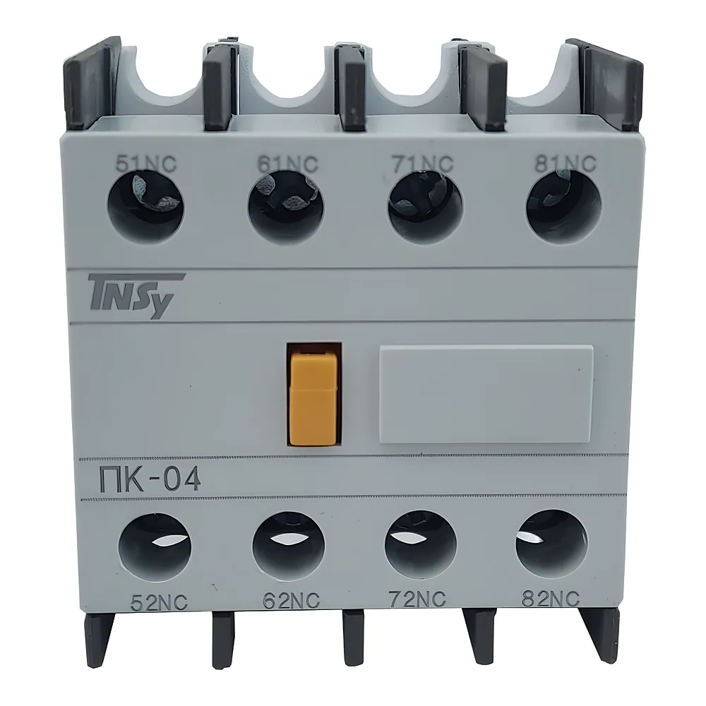 Допоміжний контакт ПК02 додатковий контакт 2NC TECHNO SYSTEM TNSy5504010