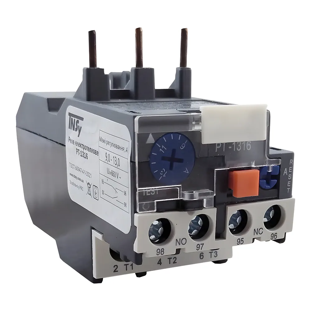 Теплове реле РТ-1316 9-13 А для КММ TECHNO SYSTEM TNSy5504054
