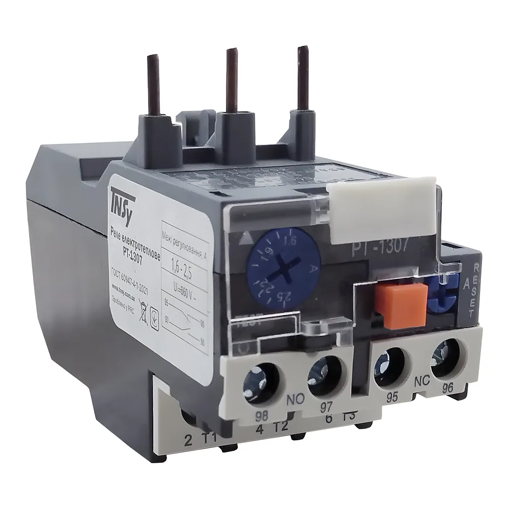 Теплове реле РТ-1307 1,6-2,5 А для КММ TECHNO SYSTEM TNSy5504049