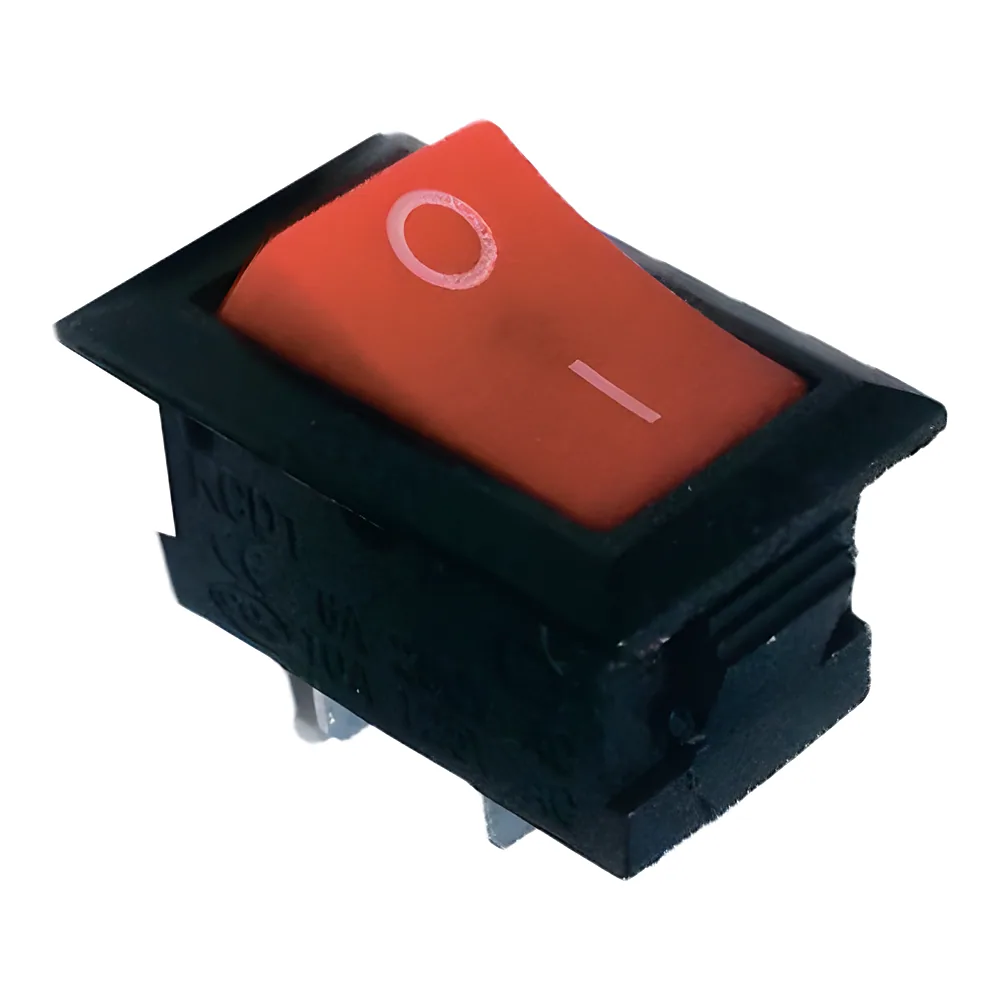 Перемикач KCD1-101 R/B Перемикач 1 клав червоний TECHNO SYSTEM TNSy5500676