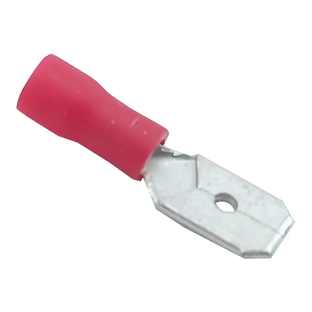 Роз'єм «папа» MDD1,25-250 (0,5-1,5/6,3-0,8) червоний TECHNO SYSTEM TNSy5500569