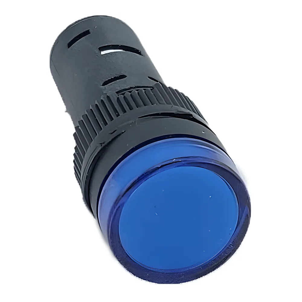 Лампа AD16DS d16mm 230 В AC синій TECHNO SYSTEM TNSy5500250