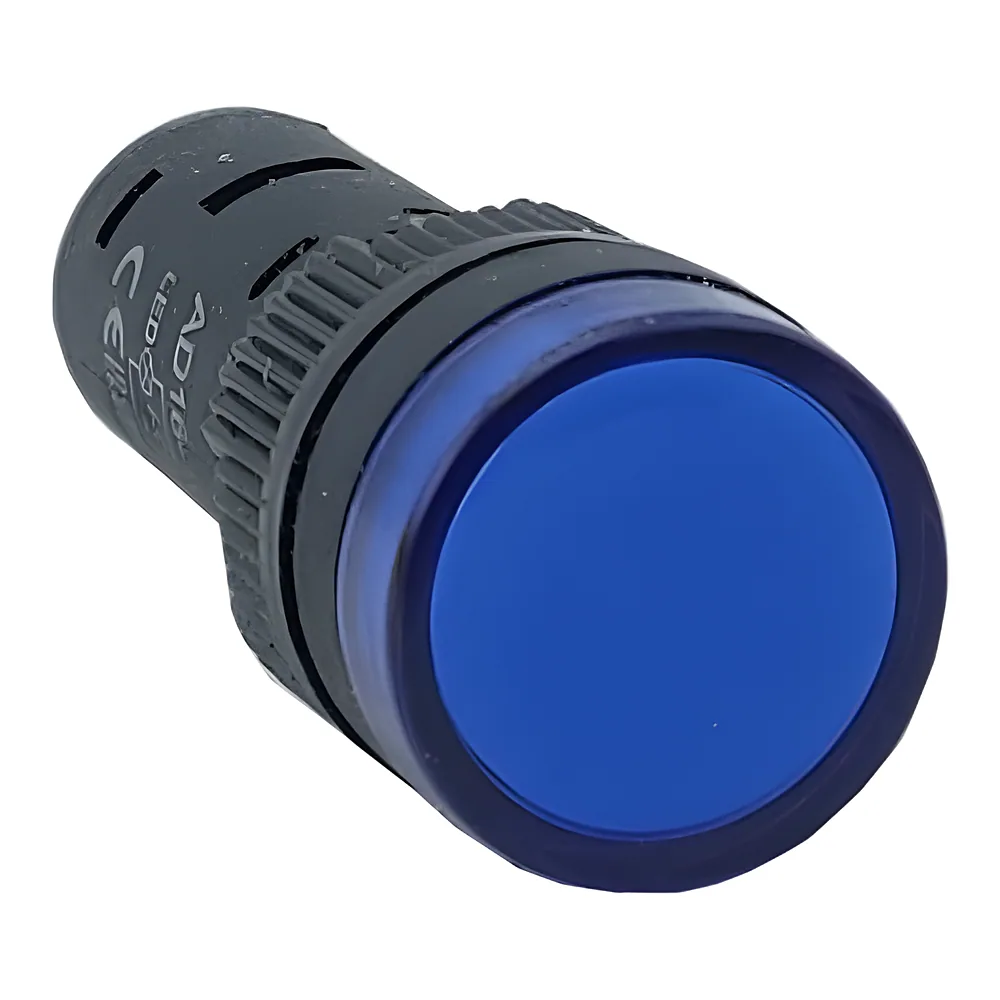 Лампа AD16DS d16mm 24 В AC/DC синій TECHNO SYSTEM TNSy5500249