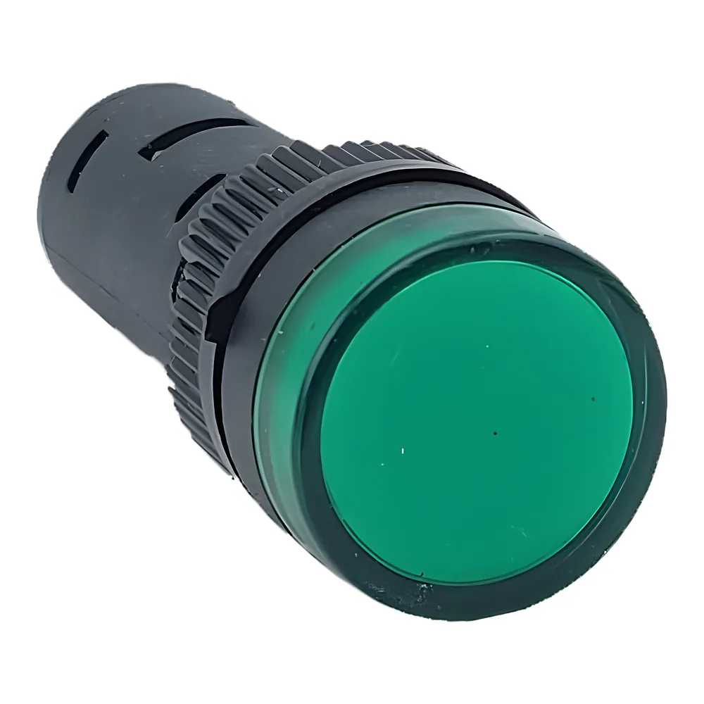Лампа AD16DS d16mm 24 В AC/DC зелений TECHNO SYSTEM TNSy5500246