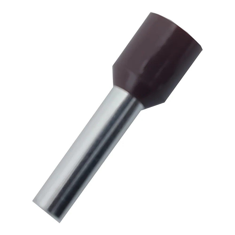 Наконечник гільза Е10-18 10 мм² коричневий TECHNO SYSTEM TNSy5500110