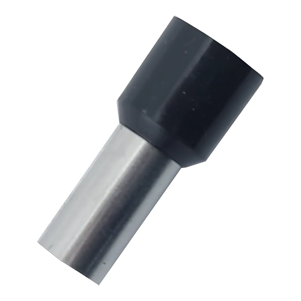 Наконечник гільза Е25-16 25 мм² чорний TECHNO SYSTEM TNSy5500114