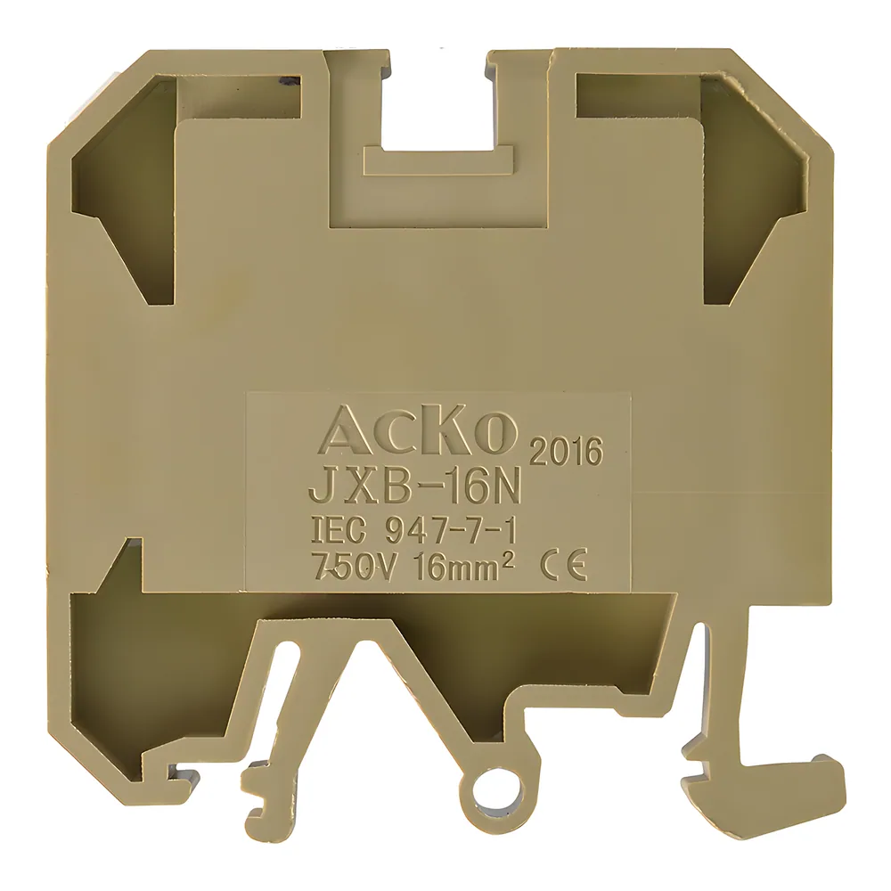 Клемний блок JXB 16/35 жовтий Аско-Укрем A0130010019