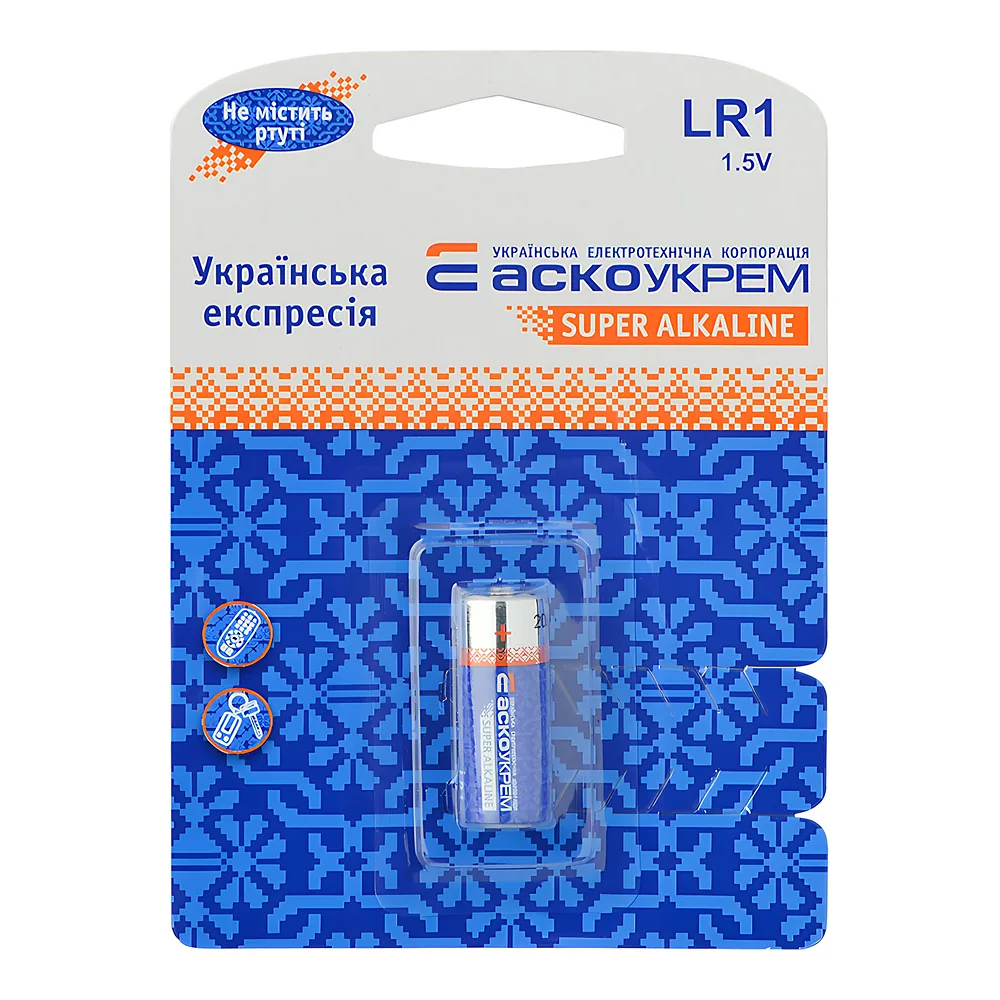 Батарейка LR1.BP1 Аско-Укрем Аско.LR1.BP1