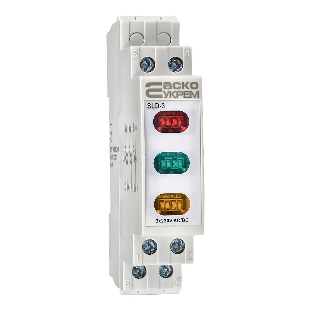 Індикатор SLD-3 230 В AC/DC Аско-Укрем A0140030036