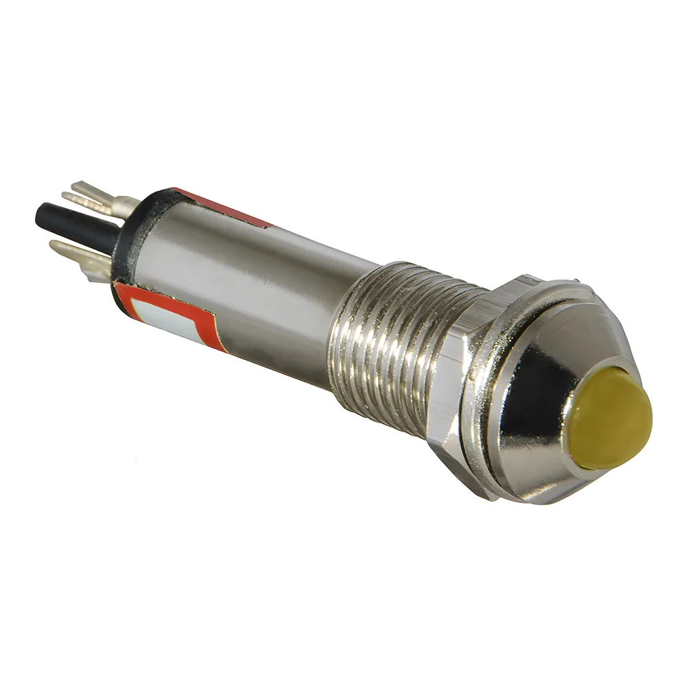 Лампа сигнальна AD22B-8 жовта 220 В AC Аско-Укрем A0140030087