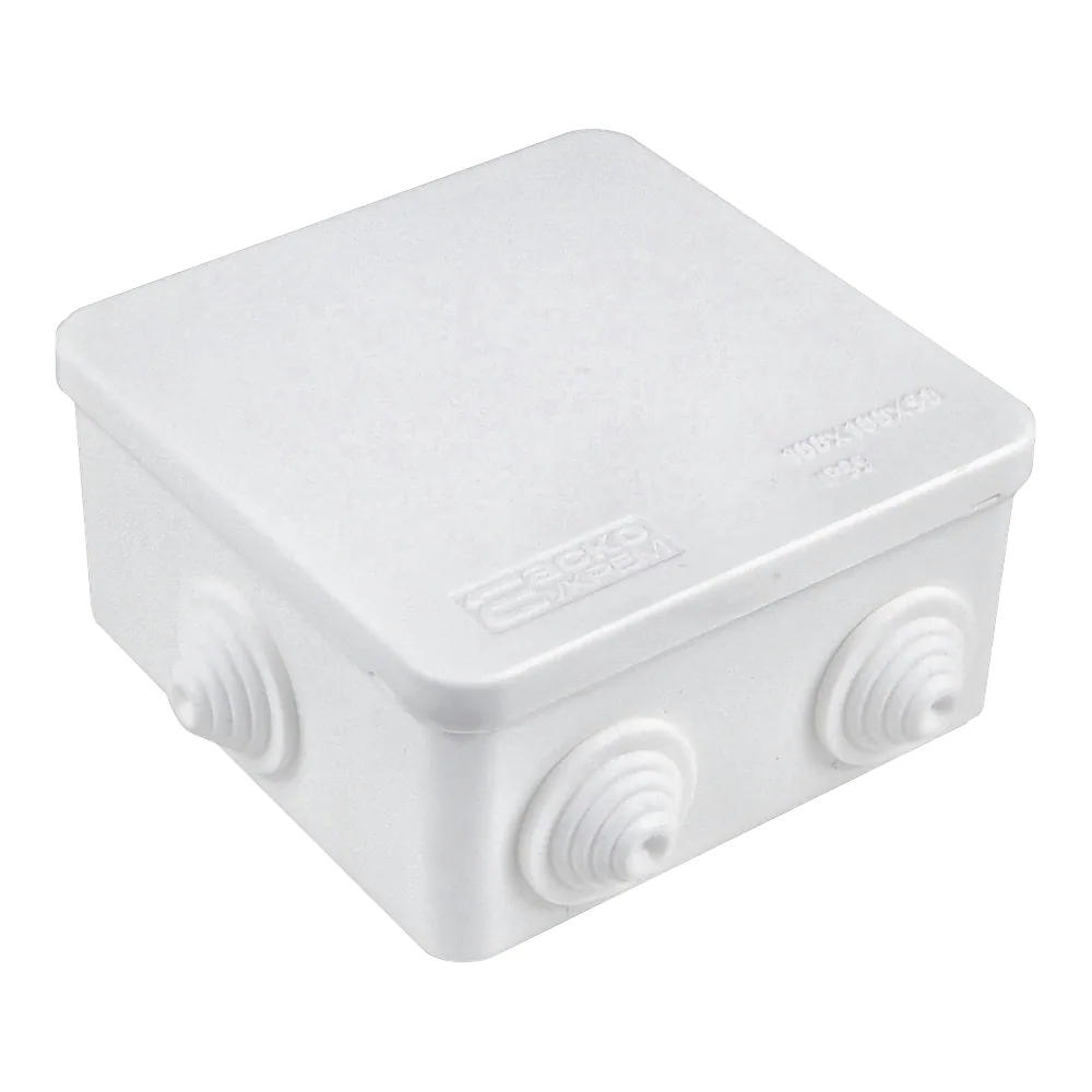 Коробка розподільча серії UAtmo 100х100х50 мм (10 шт) Аско-Укрем A0150170029