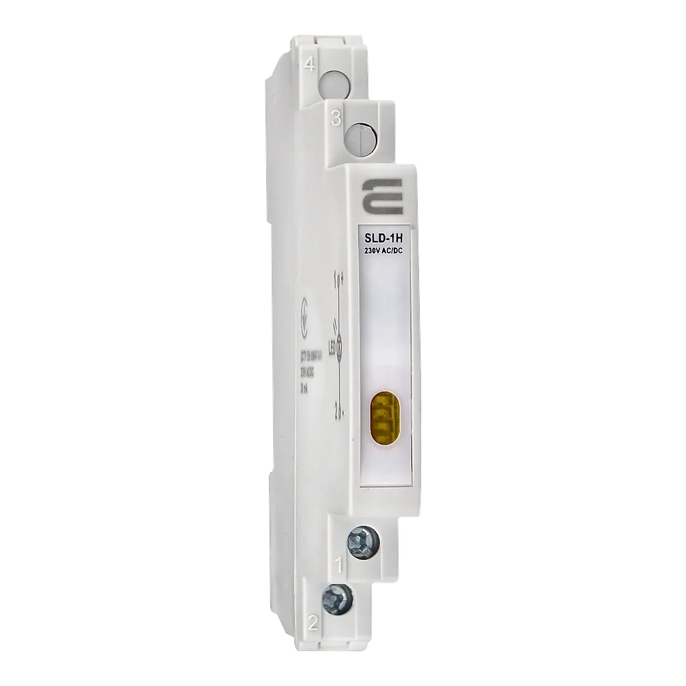 Індикатор SLD-1H 9 мм 230 В AC/DC жовтий Аско-Укрем A0140030003