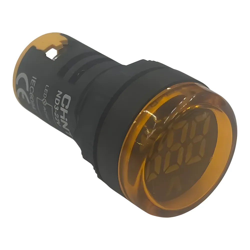 Індикатор цифровий ND3-22V YEL індикація напруги 50-500 В жовтий АС50-500 В CHINT 508958