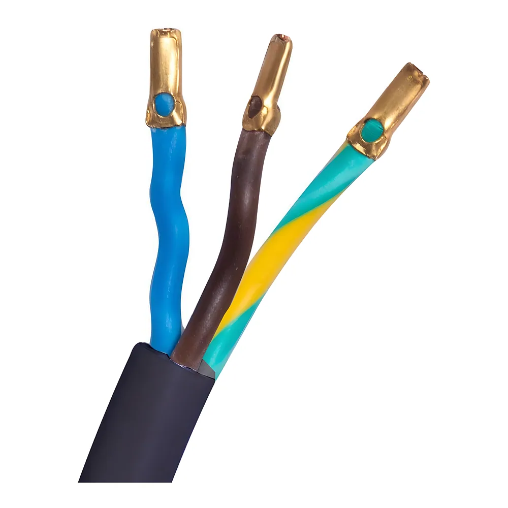 Кабель живлення з вилкою e.wire.plug.black.1,5 3х1,5 мм² 1,2 м чорний E.NEXT l020014
