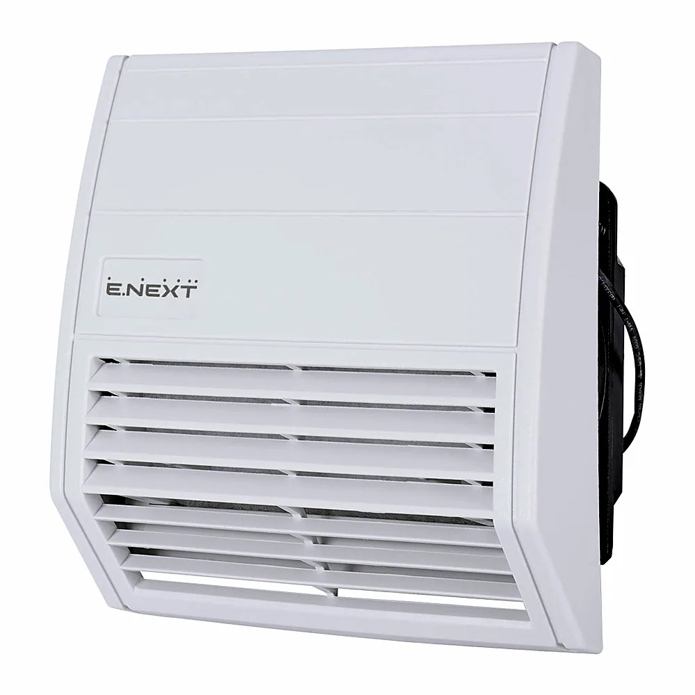 Решітка з фільтром e.climat.fanfilter.pro.125 з вентилятором 125x125 мм IP55 s0103022