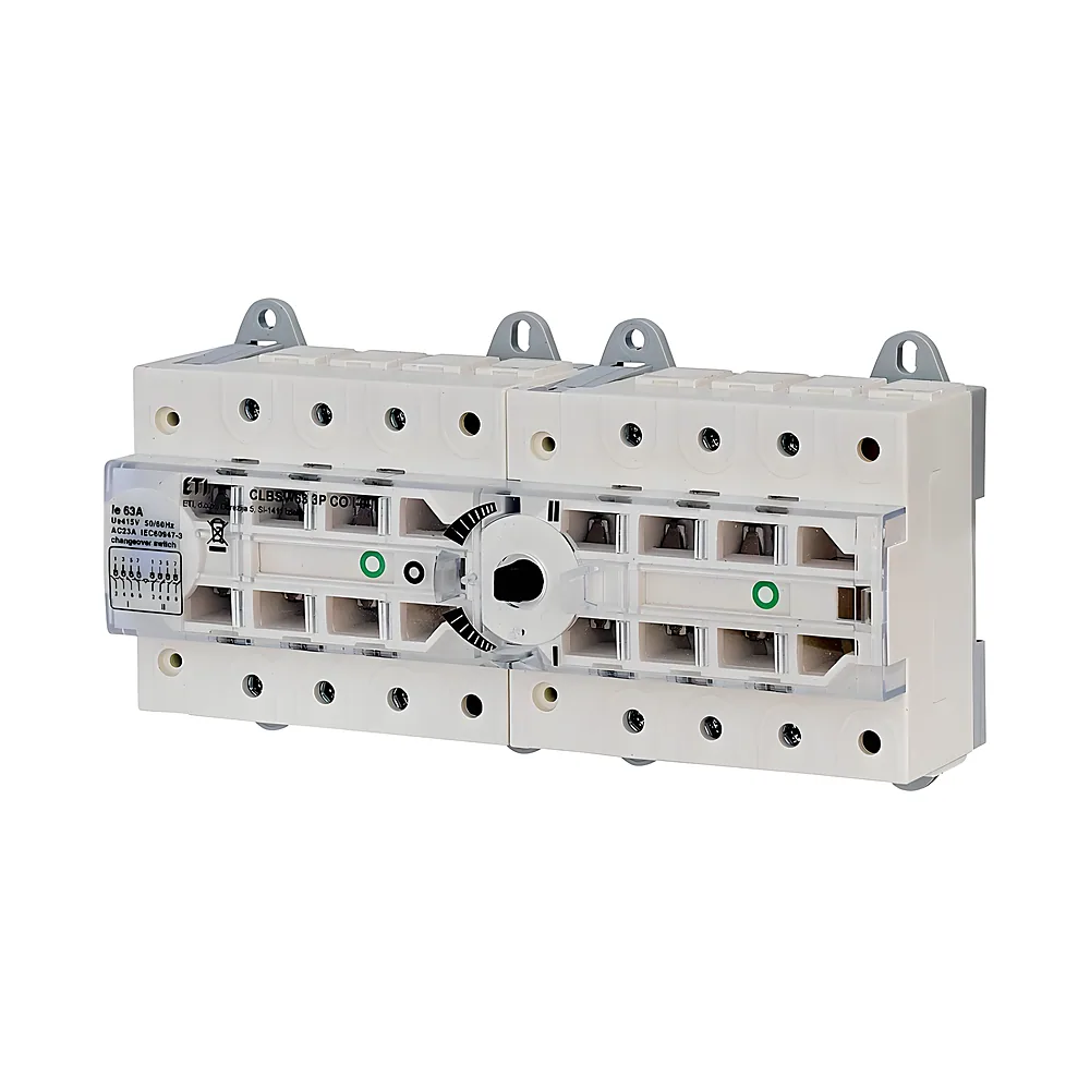 Перемикач навантаження CLBSV CO I-0-II 63 А 3P без рукоятки ETI 4661890