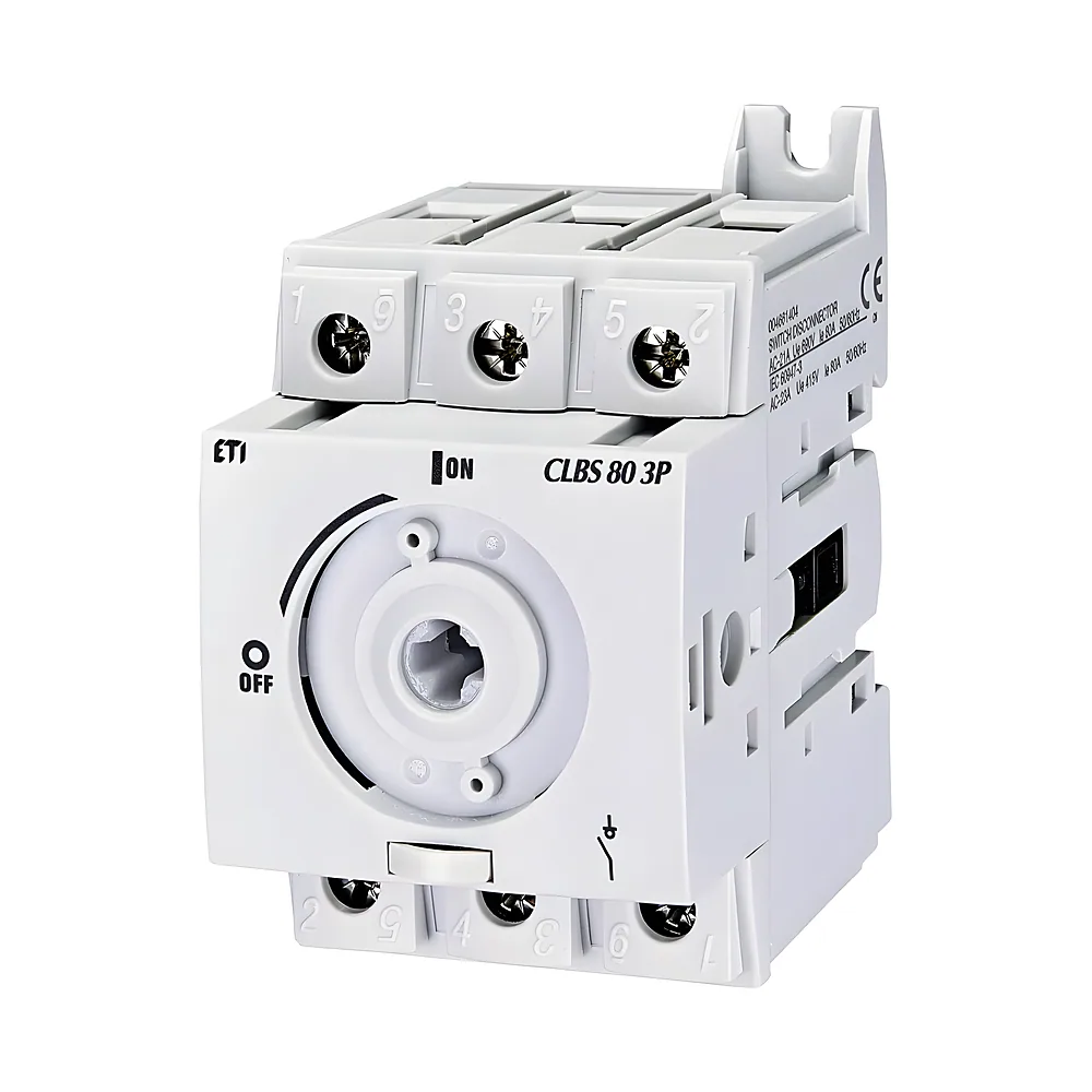 Вимикач навантаження CLBS 80 3P 80 А 1-0 без рукоятки ETI 4661404