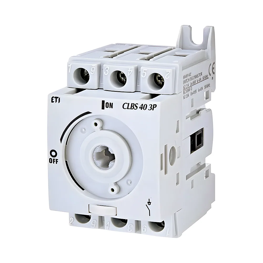 Вимикач навантаження CLBS 40 3P 40 А 1-0 без рукоятки ETI 4661402