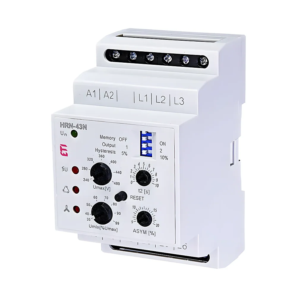 Реле напруги HRN-43N 400 В 3F 2х16 А ETI 2471430