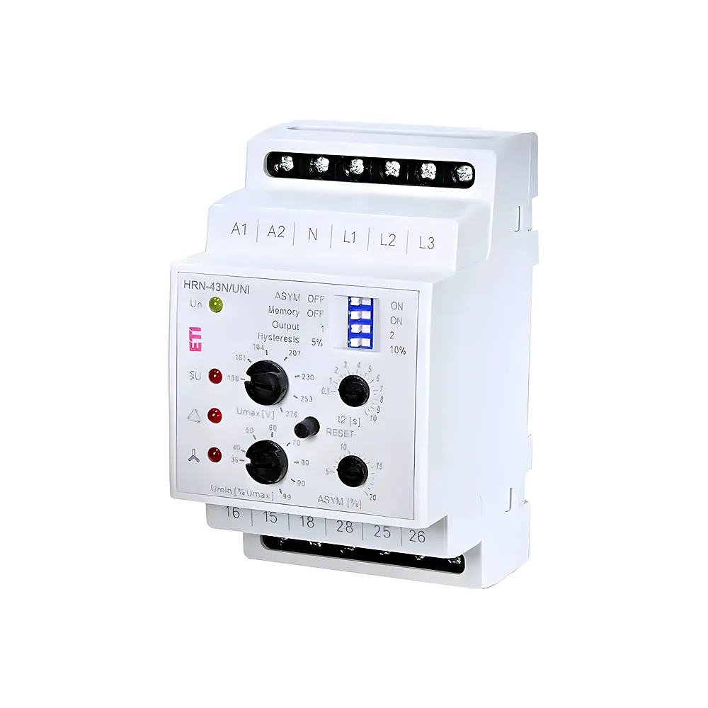 Реле напруги HRN-43N UNI 3F 2х16 А AC1 з нейтраллю ETI 2471462