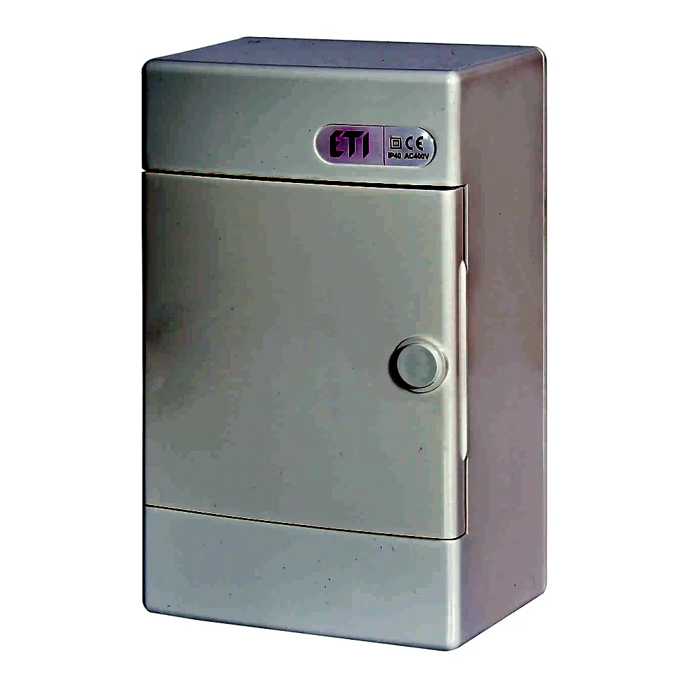 Щит зовнішн. розподільний ECT 4PO (4мод.білі дверцята), ETI