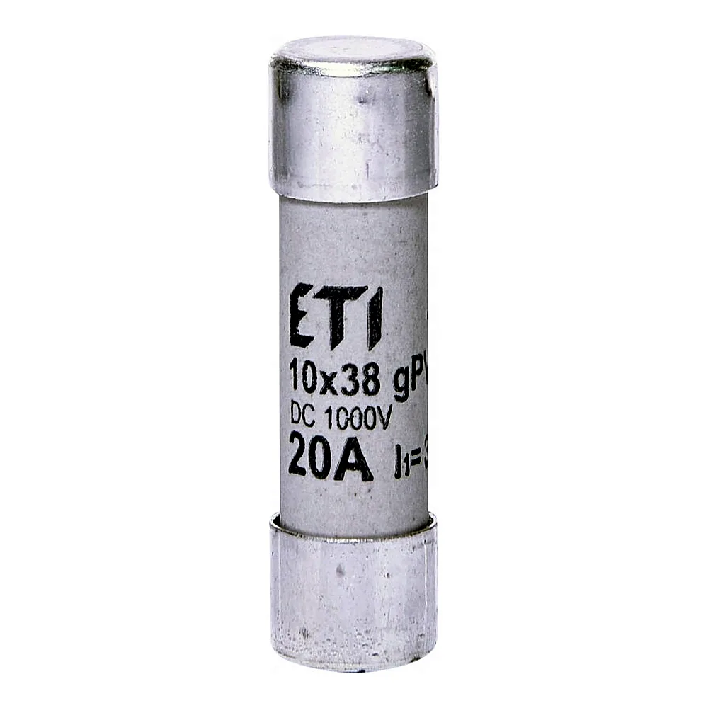 Запобіжник ETI CH 10x38 gPV 20A 1000V 30kA 2625085