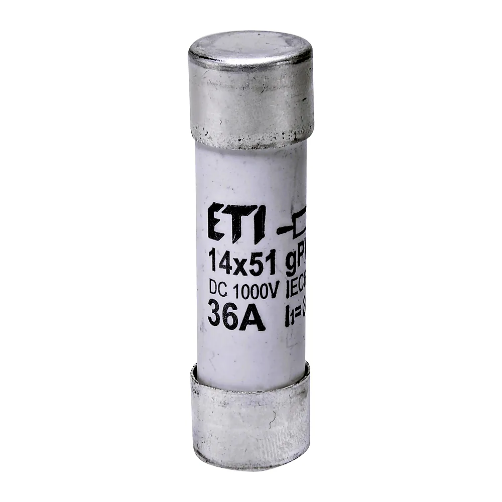 Запобіжник ETI CH 14x51 gPV 36A 1000V 10kA 2637115