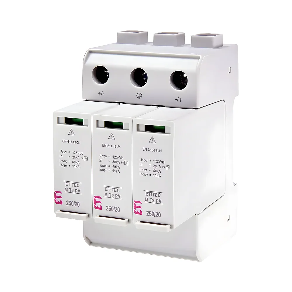 Обмежувач перенапруг ETITEC M T2 PV 250/20 Y ETI 2440732
