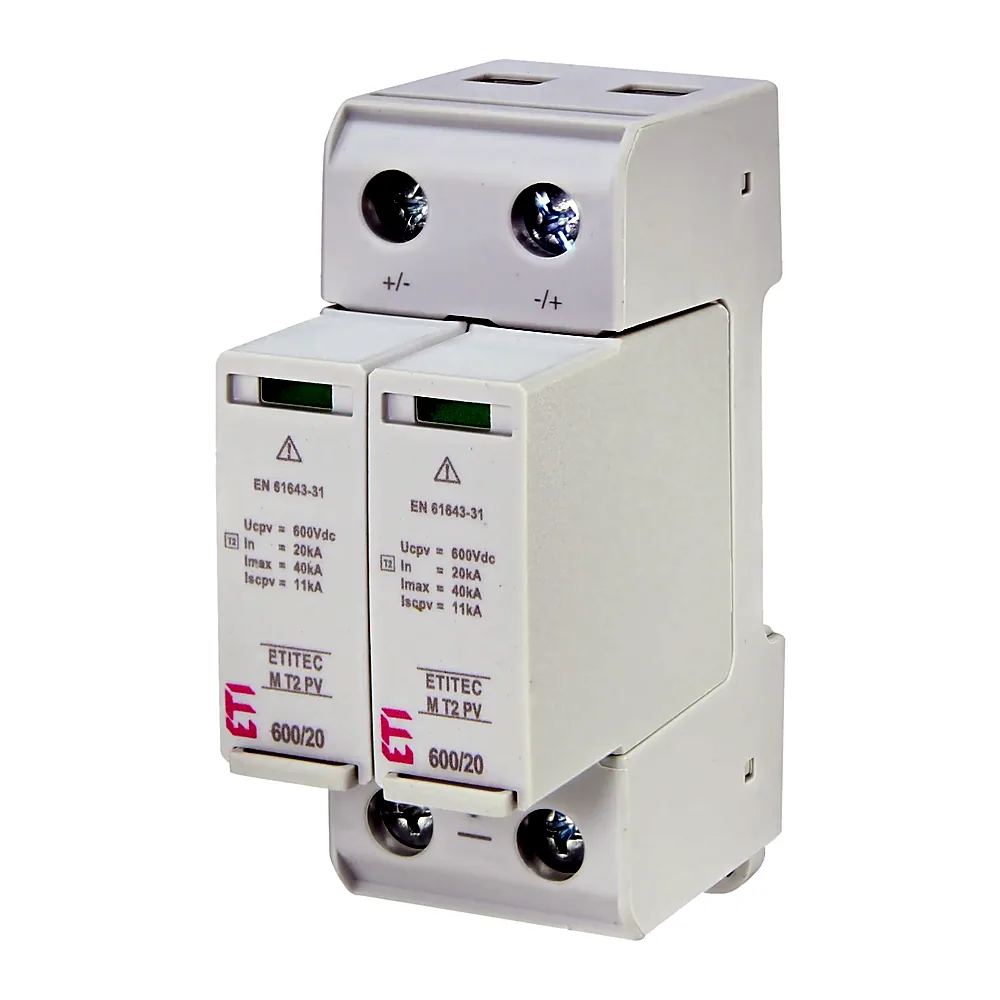 Обмежувач перенапруги ETI ETITEC M T2 PV 600/20 2440620