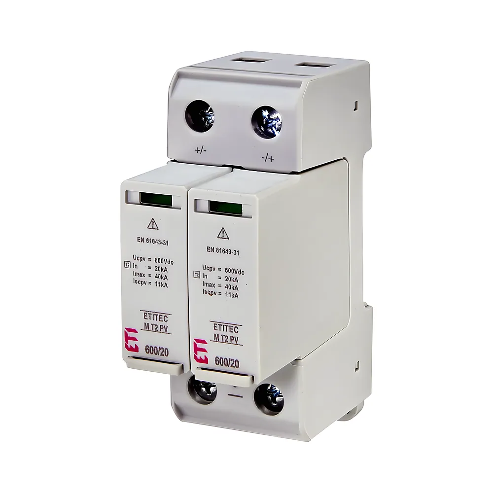 Обмежувач перенапруг ETITEC M T2 PV 600/20 ETI 2440620