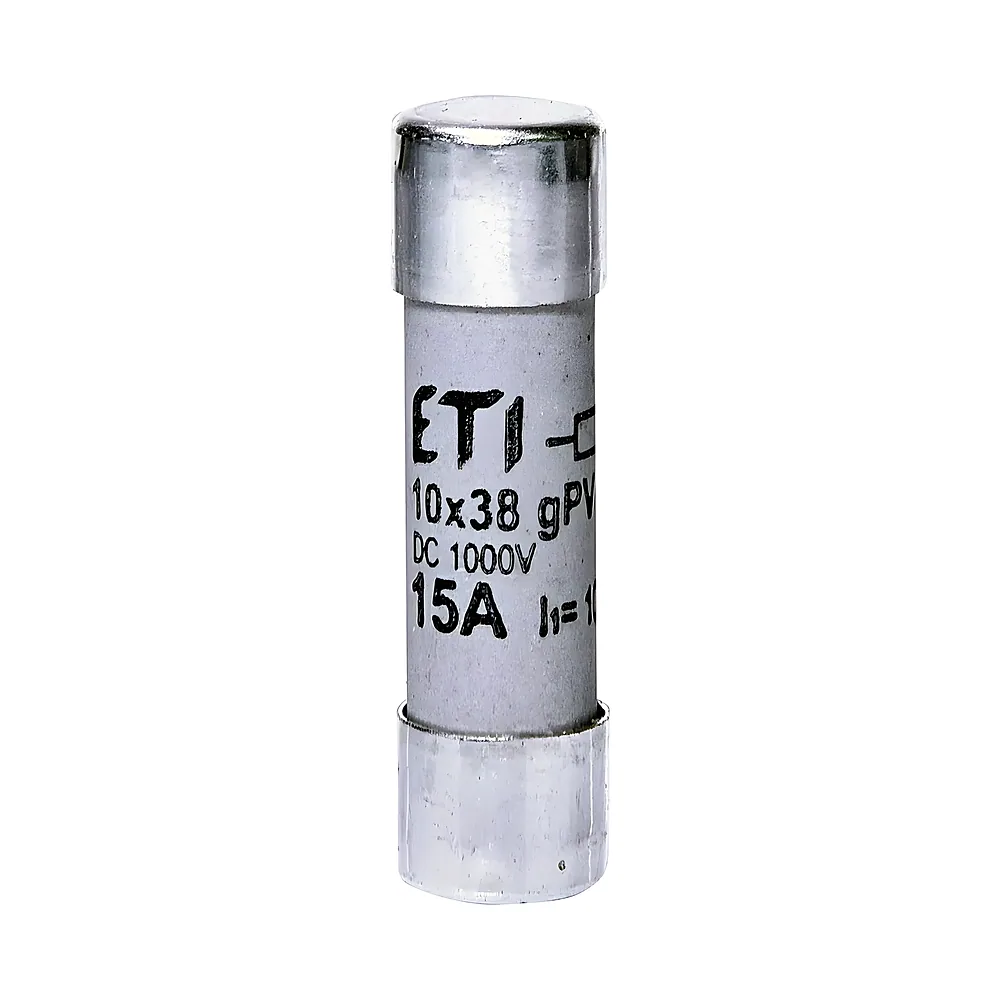 Запобіжник CH 10х38 gPV 15 А 1000 В 10 кА ETI 2625112