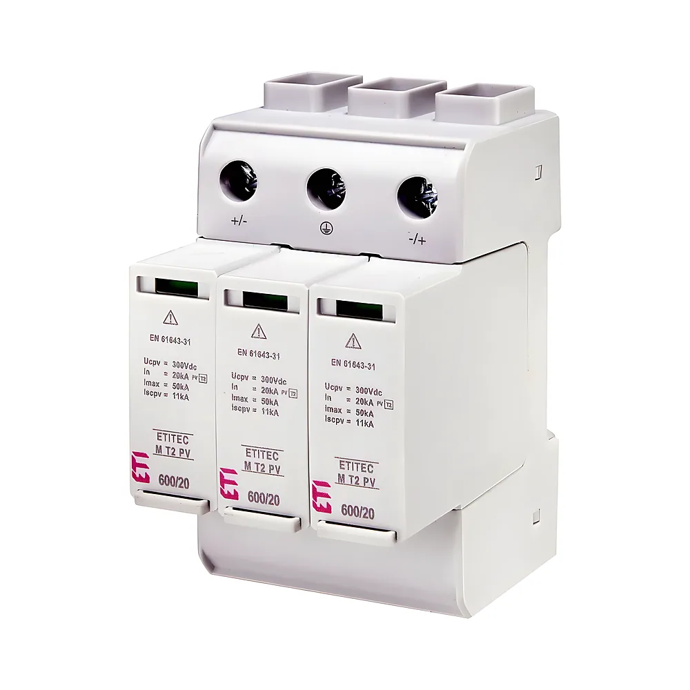 Обмежувач перенапруг ETITEC M T2 PV 600/20 Y ETI 2440735