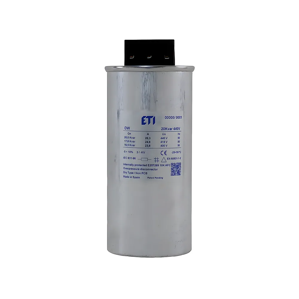 Конденсаторна батарея LPC-DW 400 В 10 кВАр ETI 4656851