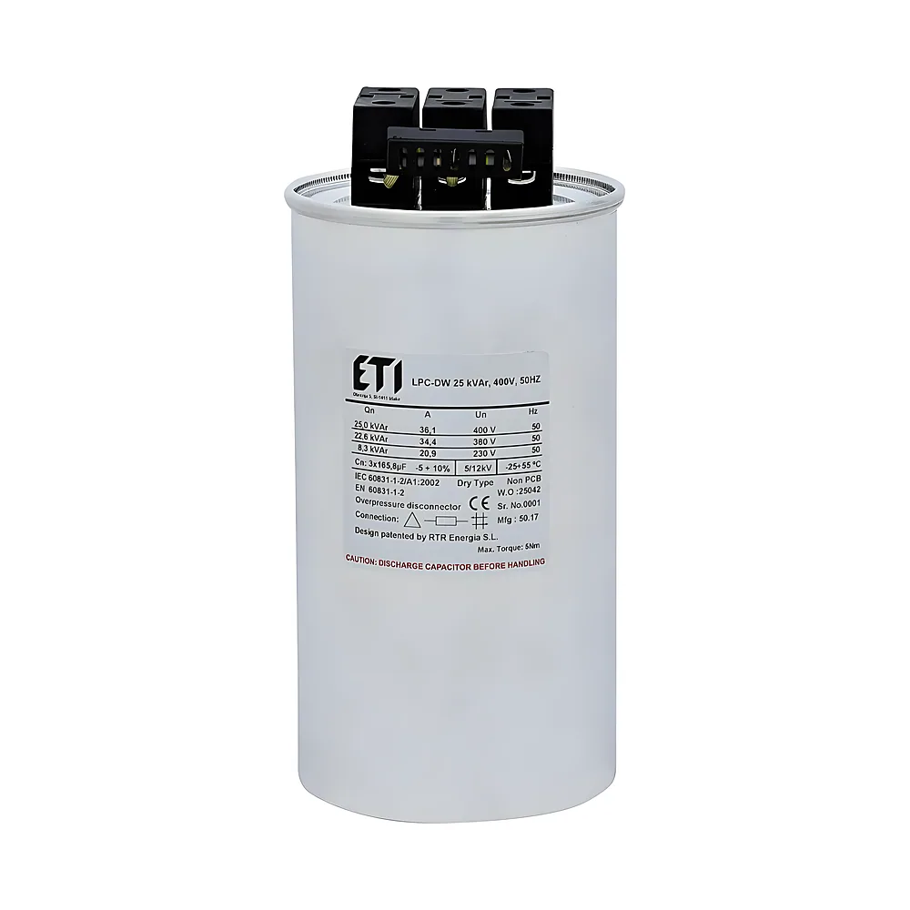 Конденсаторна батарея LPC-DW 400 В 25 кВАр ETI 4656855