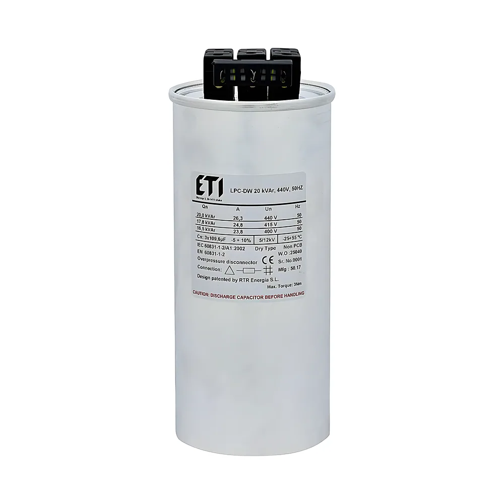 Конденсаторна батарея LPC-DW 440 В 20 кВАр ETI 4656862