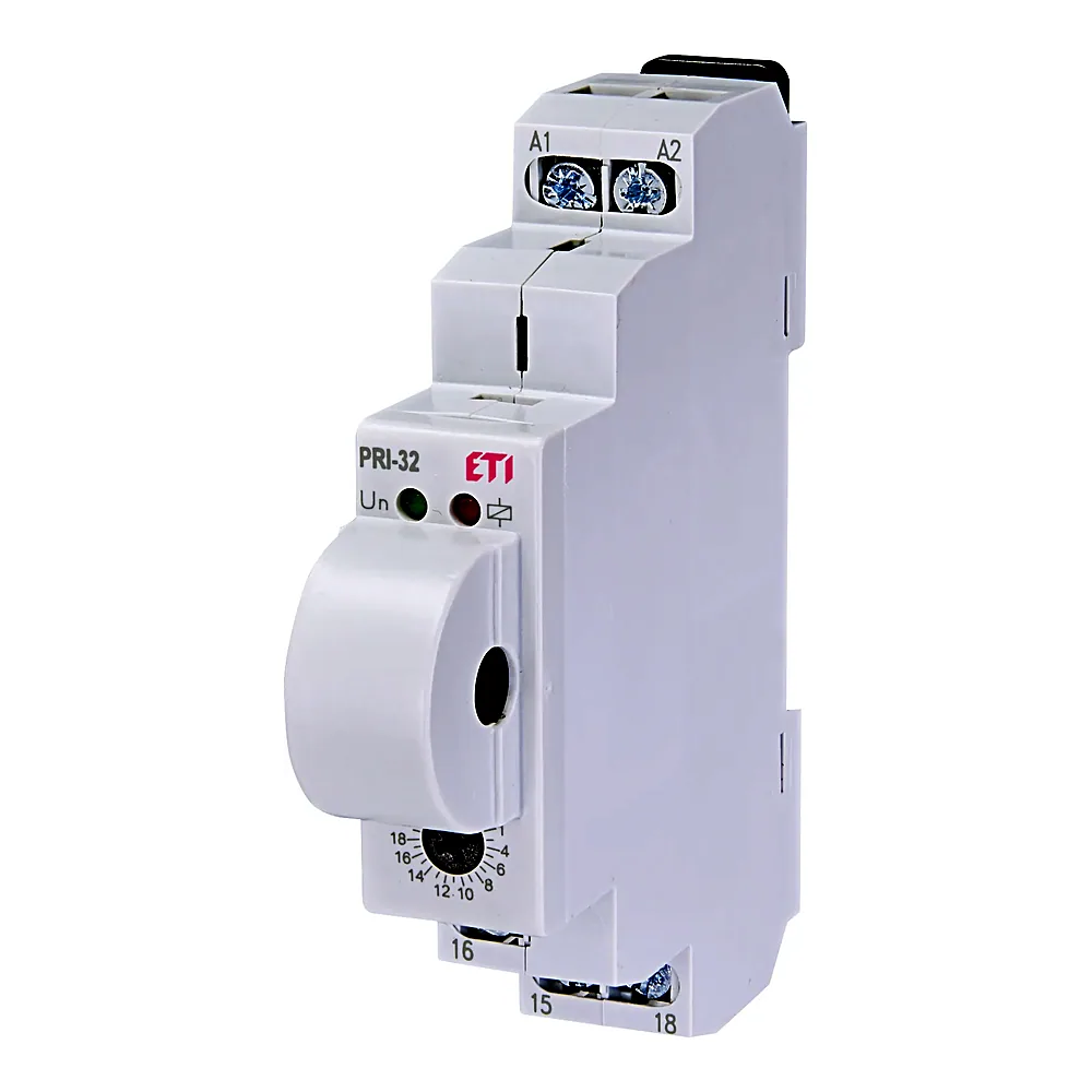 Реле контролю споживаного струму ETI PRI-32 UNI 24-240V AC 24V DC 1-20A 1x8A 2471830