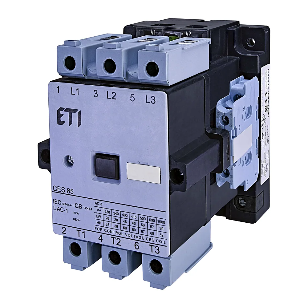 Контактор ETI CES 85.22 45 kW 230V AC 4646565