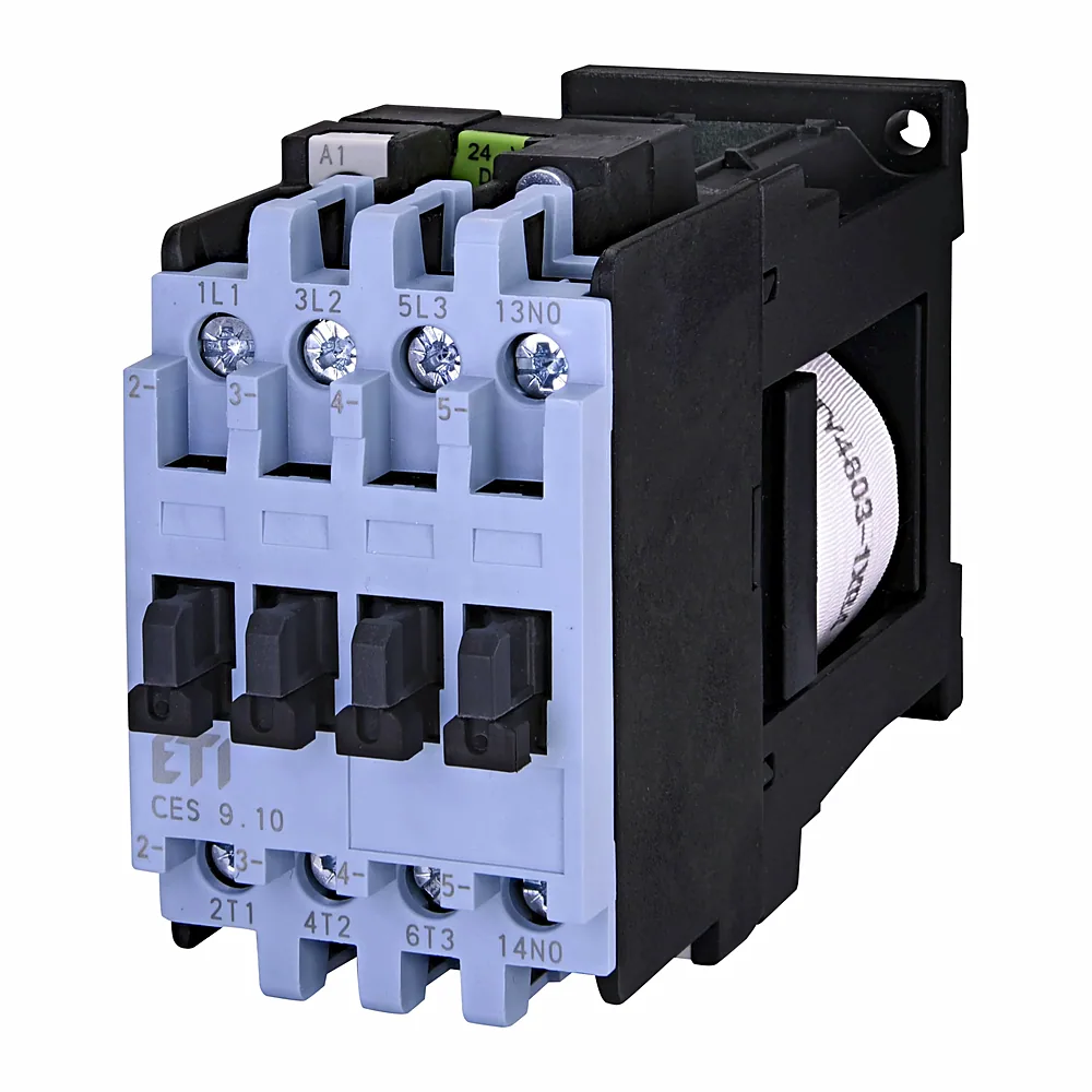Контактор CES 9.10 (4 kW) 24V DC, ETI